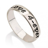 Copper/925 Sterling Silver Personalized  Engraved Ring