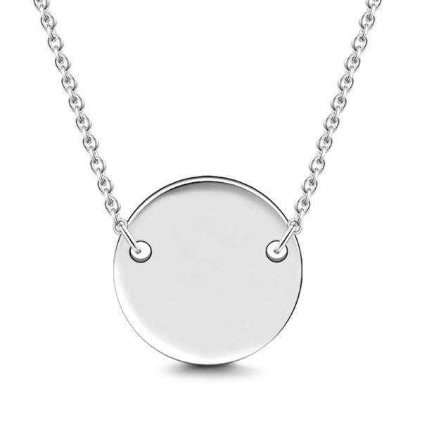 Sterling Silver 'One In A Million' infinity Pendant Necklace
