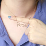 Personalized Harry Styles Name Necklace