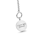 925 Sterling Silver Personalized Engraved Photo Bracelet