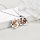 Magical Mushroom Photo Lockets Necklaces Sterling Silver
