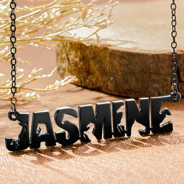 Personalized Horse Name Necklace for Horse Lover Gift